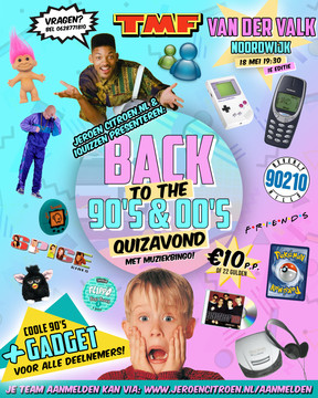 Back to the 90's & 00's Quizavond!