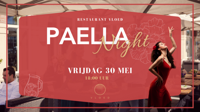 Paella-Nacht im Restaurant Vloed!
