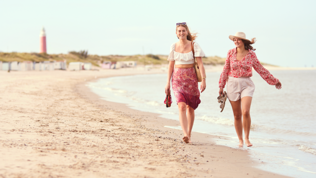 Zomer aan het strand