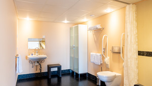 Mindervalide badkamer